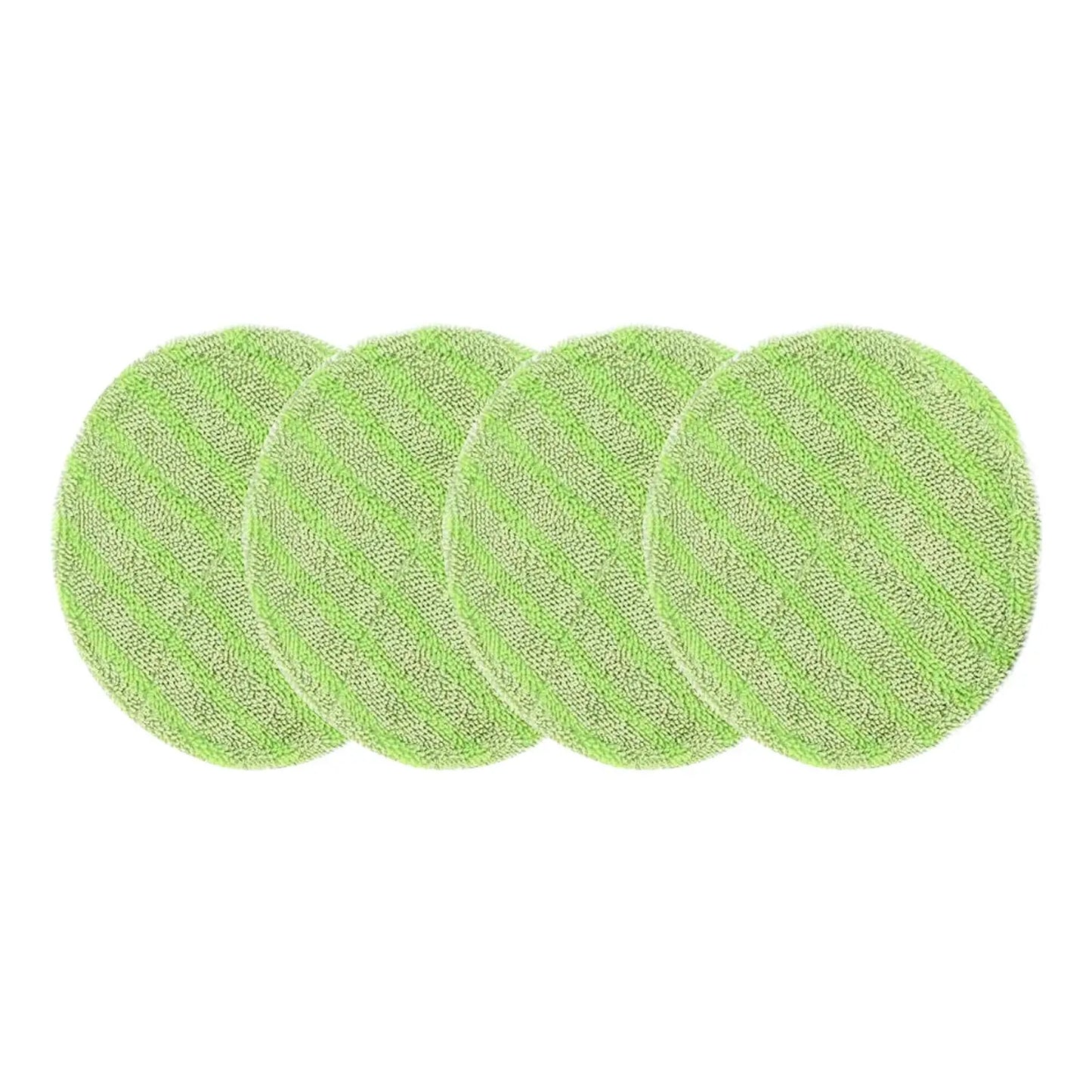 4Pcs Round Mop Replacement Pads 16.5cm Floor Cleaning Electric Rotary Mop Pads Floor Scrubber Pads for Spin Scrubber Mops