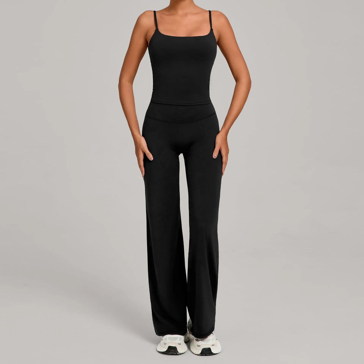Women's Seamless Yoga Sets Sports Fitness Nude Beauty Back Bra Loose Leggings Slimming Suits Outdoor Running Workout Gym Sets