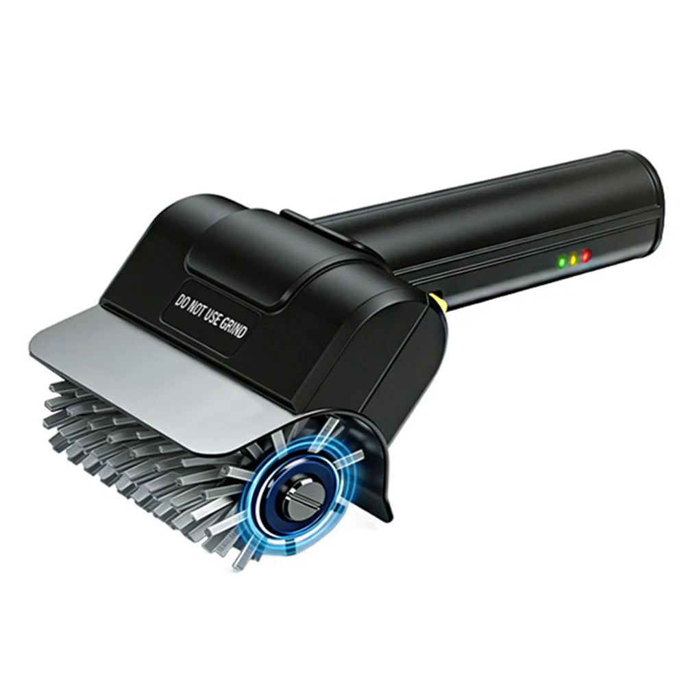 Electric Grills Brush Cordless BBQ Cleaning Brush Stainless Steel Bristles Powerful Scrubber for Outdoor Barbecue BBQ scraper