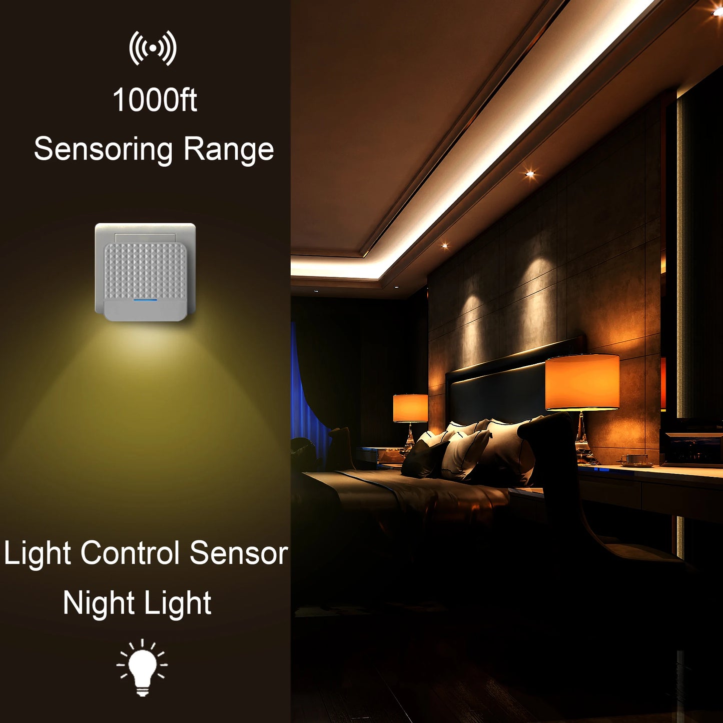 Solar Powered Doorbell, Operating at Over 1000 Feet with 52 Melodies, 4 Volume Levels & Flash Waterproof Door Chime Kit