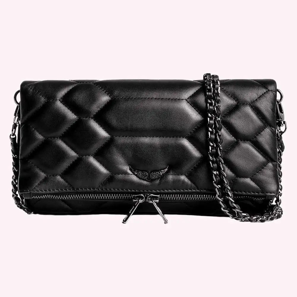 Fashionable Chain-Shoulder Square Bag Crossbody Shoulder Bag Women Fashion Underarm Bag Minimalist Chain Designer Bag Handbags