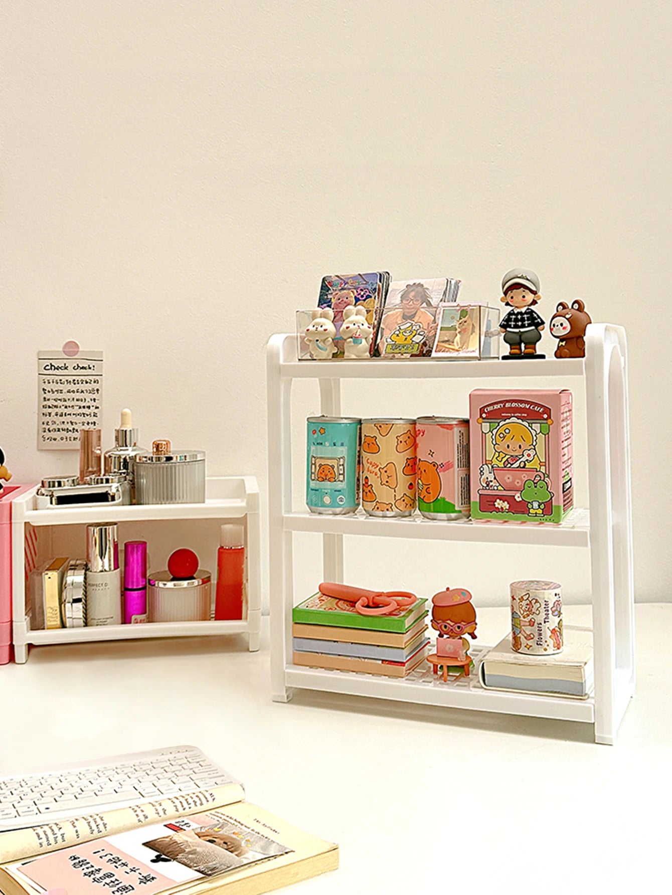 Desktop Storage Rack Dormitory Bedroom Dressing Table Multi Story Bathroom Toilet Stationery Sorting Miscellaneous Storage Rack