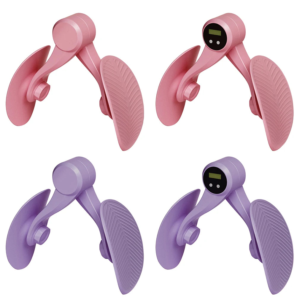 Pelvic Floor Muscle Trainer Hip Trainer Leg Trainers Kegel Strength Adjustable Leg Exerciser Clamp Inner Thigh Fitness Equipment