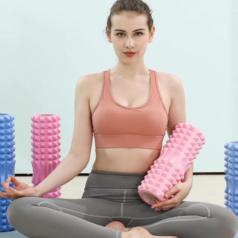 Yoga Column Roller Fitness Equipment EVA  Yoga roller Foam Roller Yoga Pilates Yoga Block Gym Roller