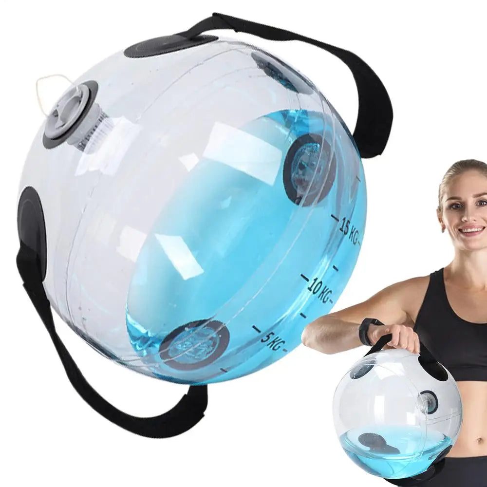 Weight Ball Fitness Water Bag Adjustable With Handle Aerobic Exercise Fitness Equipment Core And Balance Device For Home Gym