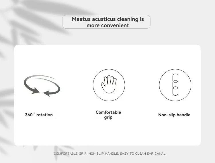 Ear Pick Six-Piece Set Ear Cleaning Ear Picking Earpick Convenient Portable Ear Pick Household for Adults