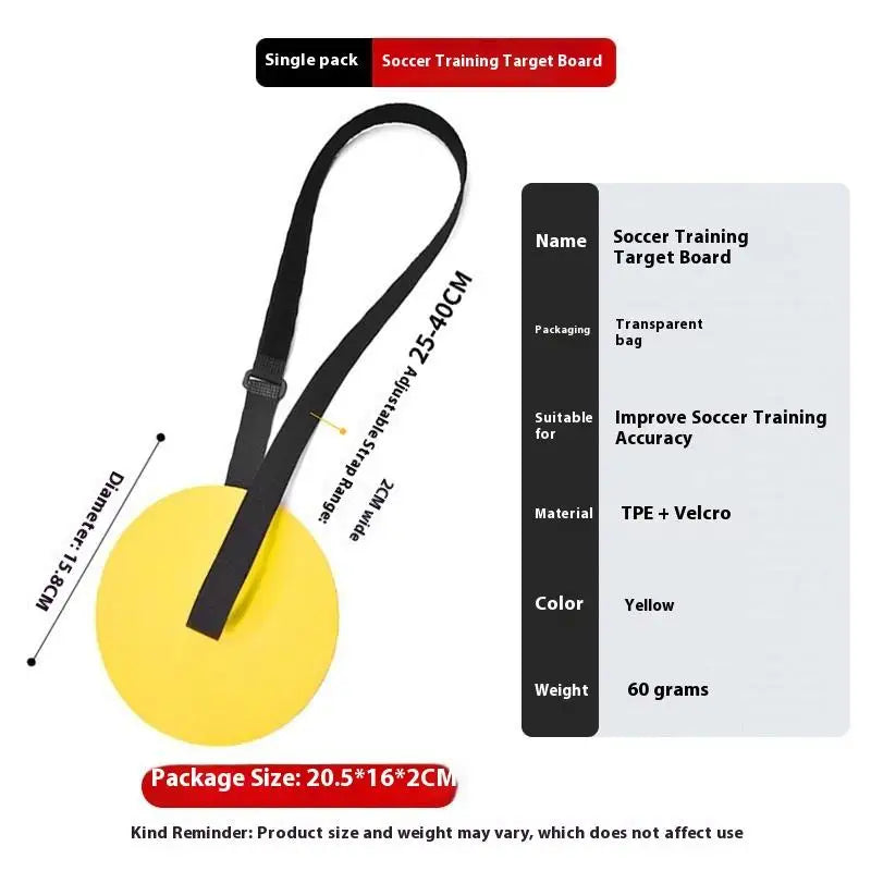 Portable Trainer with Adjustable Strap For Football Goals; Ideal for Teens and Young Athletes.
