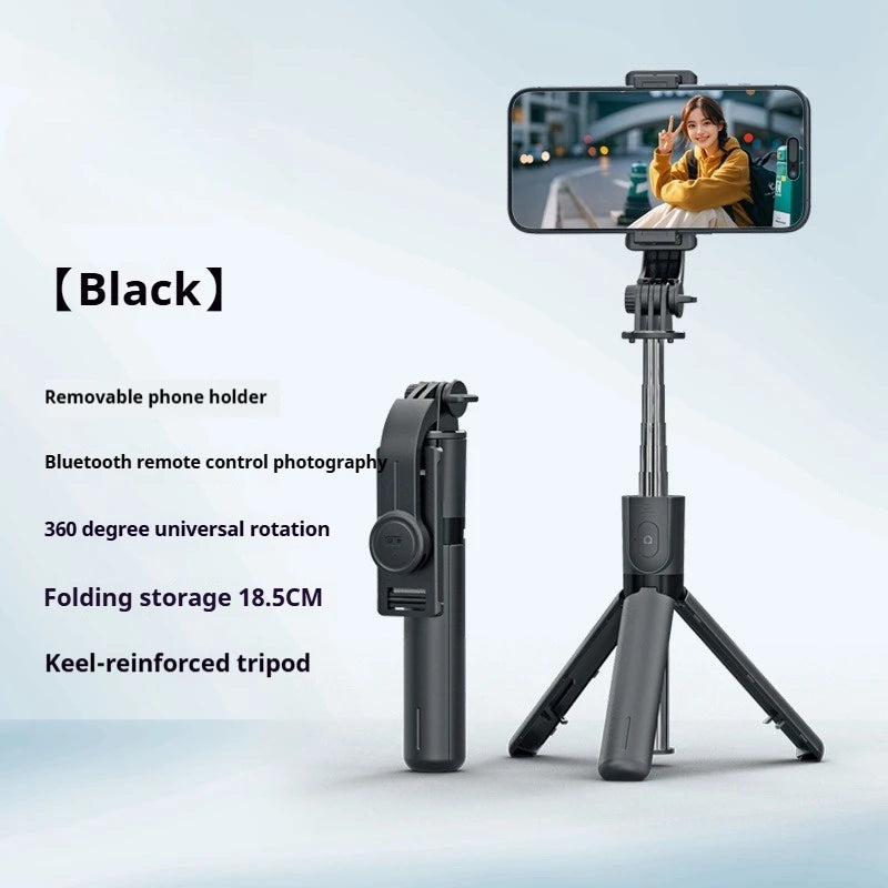 Portable Mini Selfie Stick Tripod With Fill Light Stand Phone Holder Extendable Wireless Bluetooth Remote For Live Broadcast