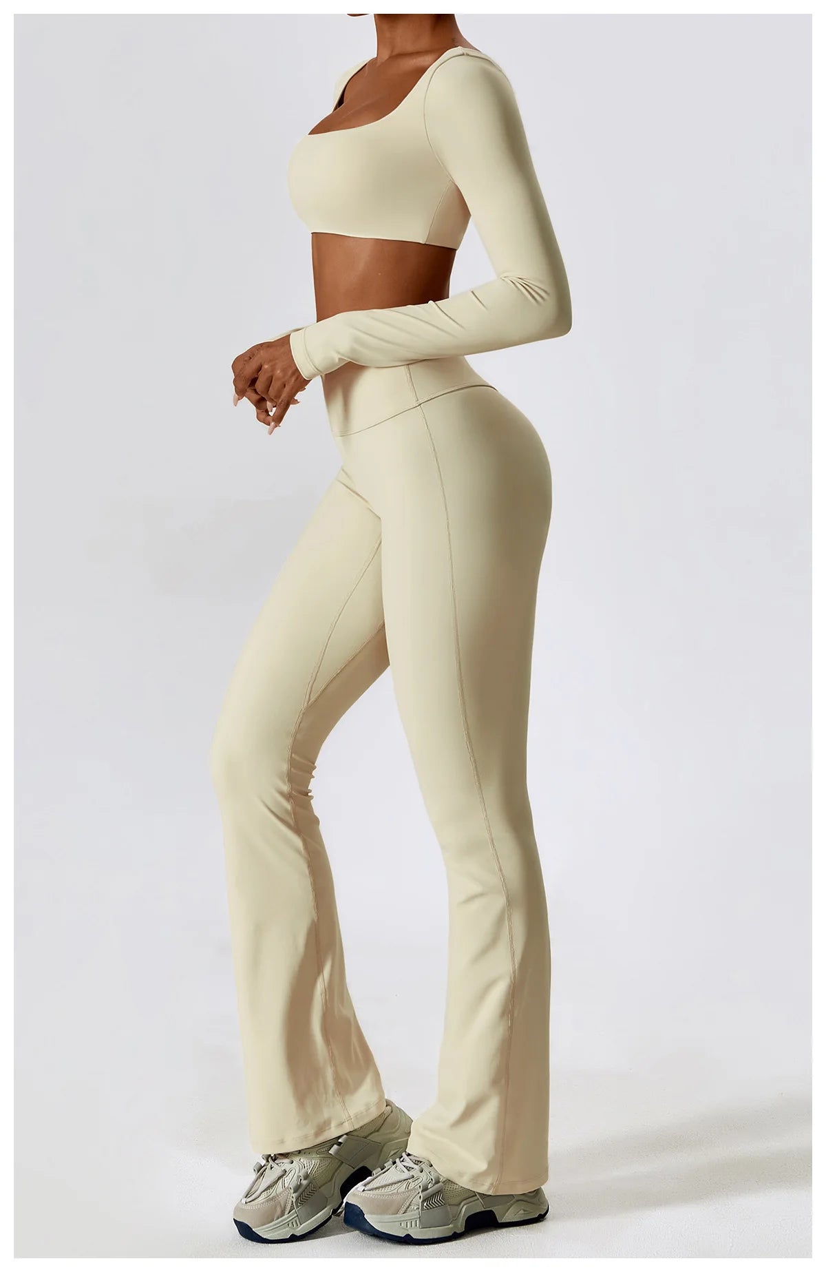 Yoga Set 2PCS Seamless Women Sportswear Workout Clothes Athletic Wear Gym