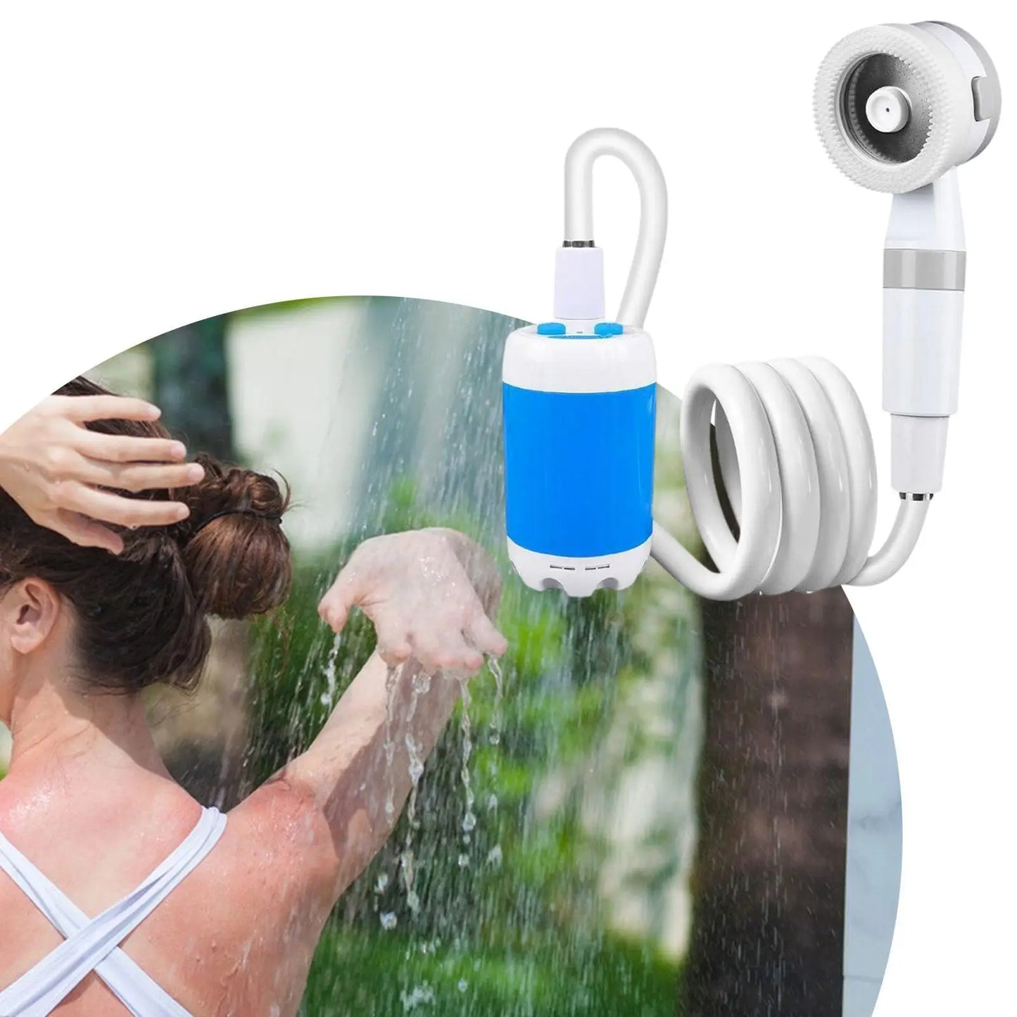 Portable Shower Electric Shower Versatile with Storage Bag Convenient Camping