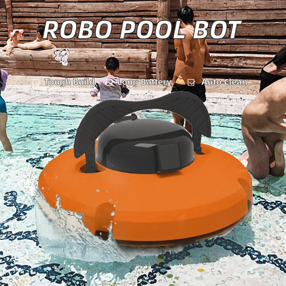 Smart Control Cleaning Cordless Vacuum Wall Mounted Automatic Pool Swimming Accessory Robotic Cleaner Robot