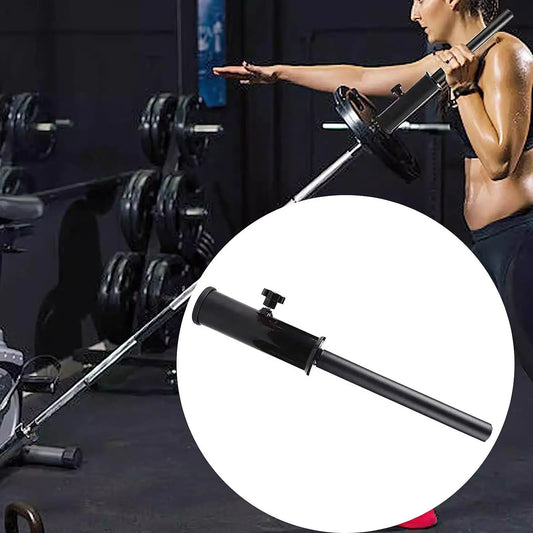 Landmine Attachment Fittings for 2 inch Bar Fitness Handle Fitness Straight Bar for Core Muscles Triceps Exercise Squats Biceps