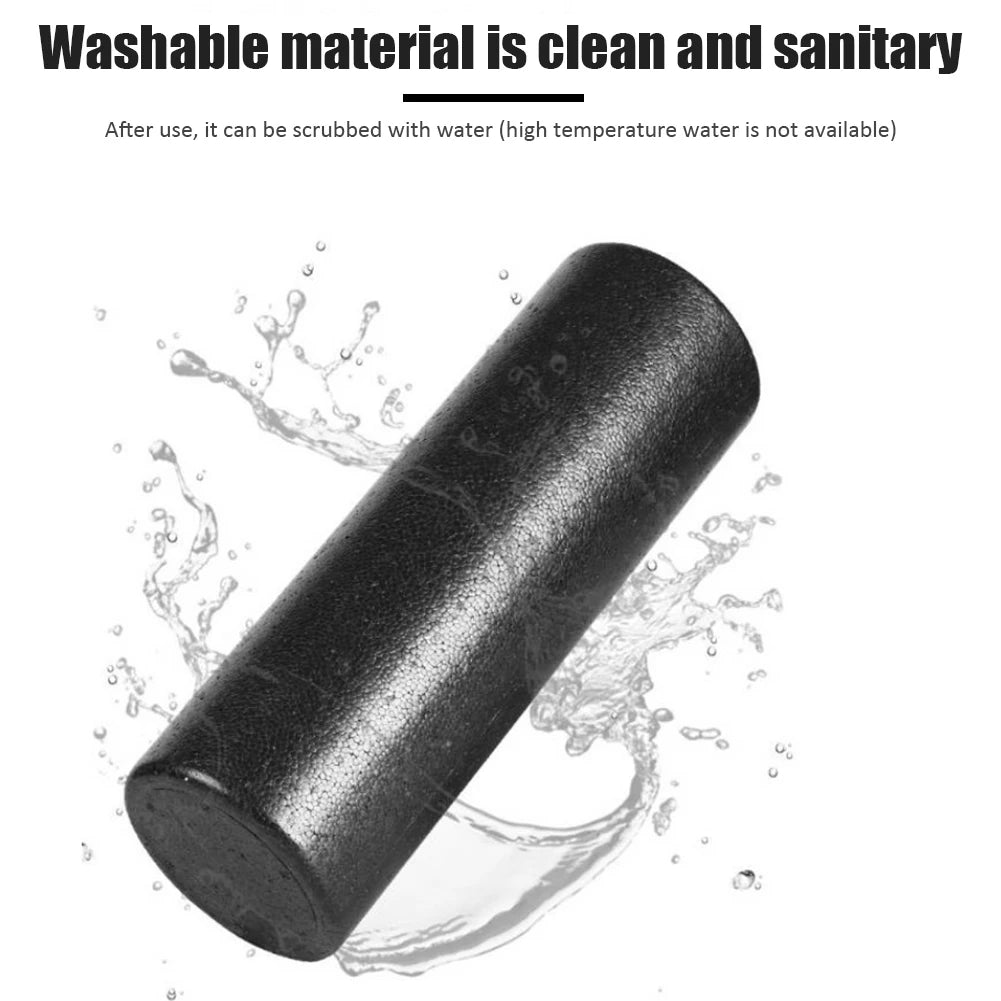 45cm EPP Yoga Pilates Foam Roller Fitness Equipment Massage Roller Body Exercise Training Gym Back Roller for Women Men Workout