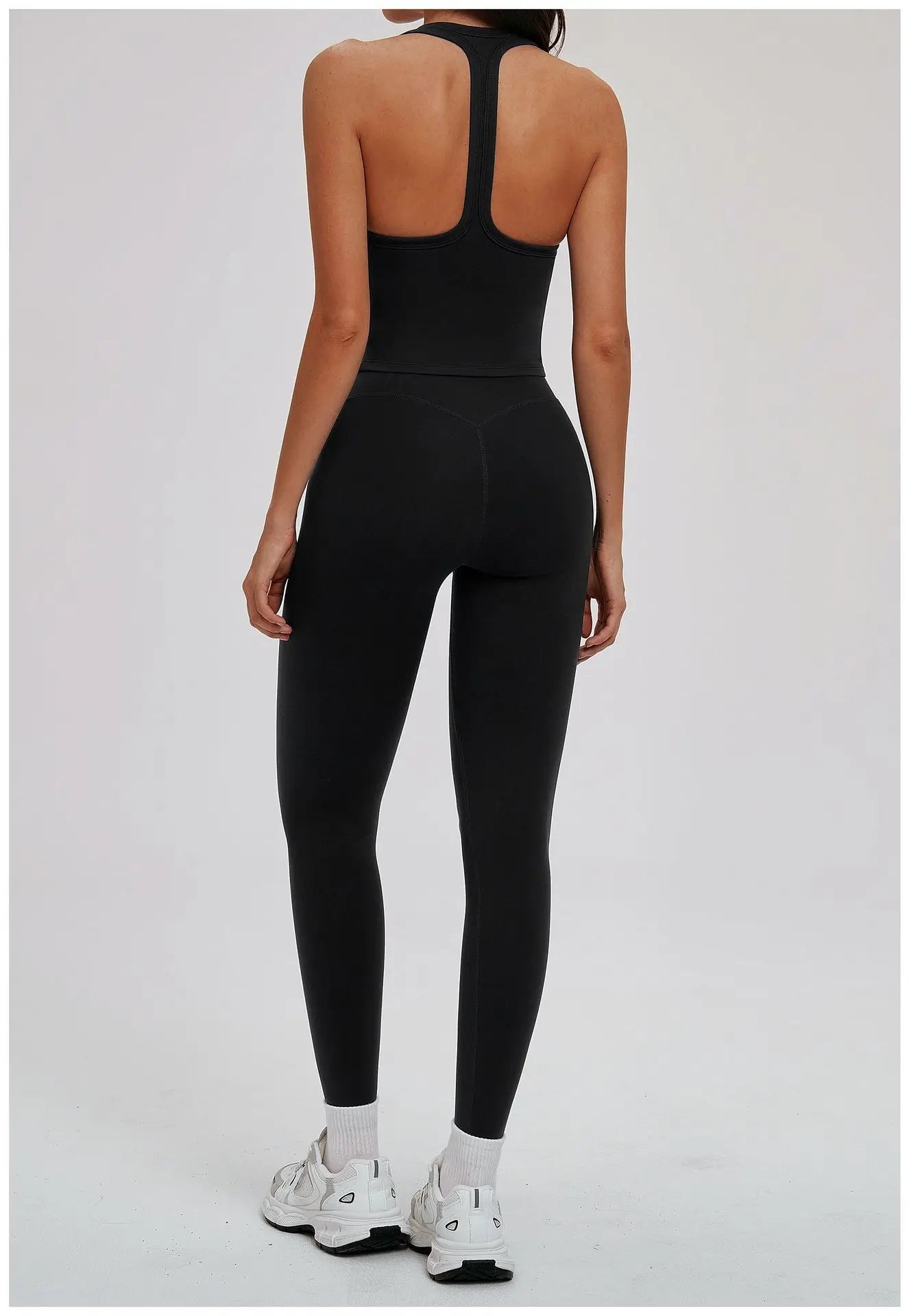 Yoga Set for Women 2026 Beauty Back Tight-Fitting Versatile Yoga Outfit Outdoor Running Sports Set