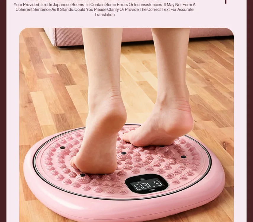 Multifunctional Exercise Waist Twisting Foot Massage Waist Torsion Disc Fitness Equipment slimming Digital Display Twisting Disc