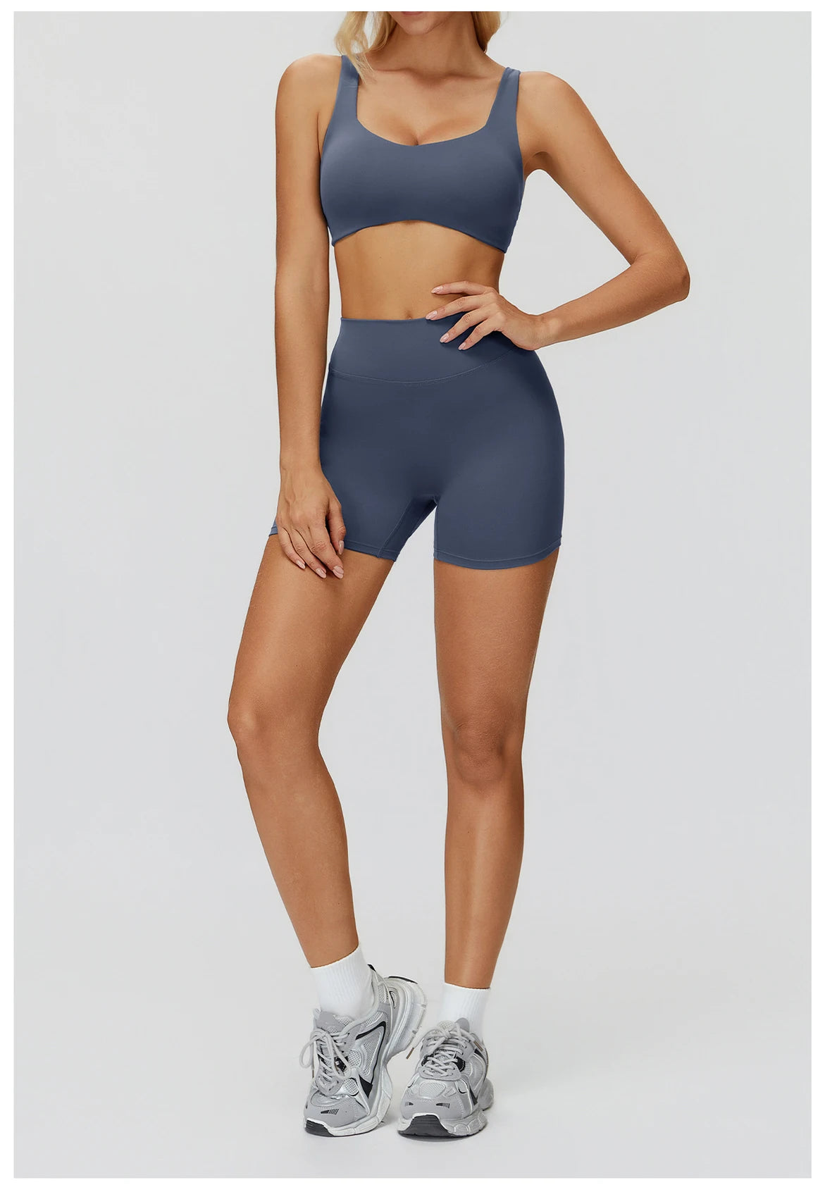 Yoga set 2 pieces women's sportswear gym clothes exercise running fitness set