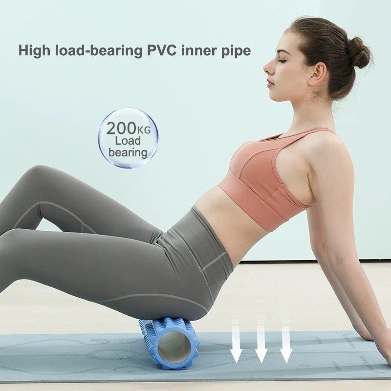 New Yoga Column Roller Fitness Equipment EVA Foam Roller Yoga Pilates Yoga Block Gym Roller