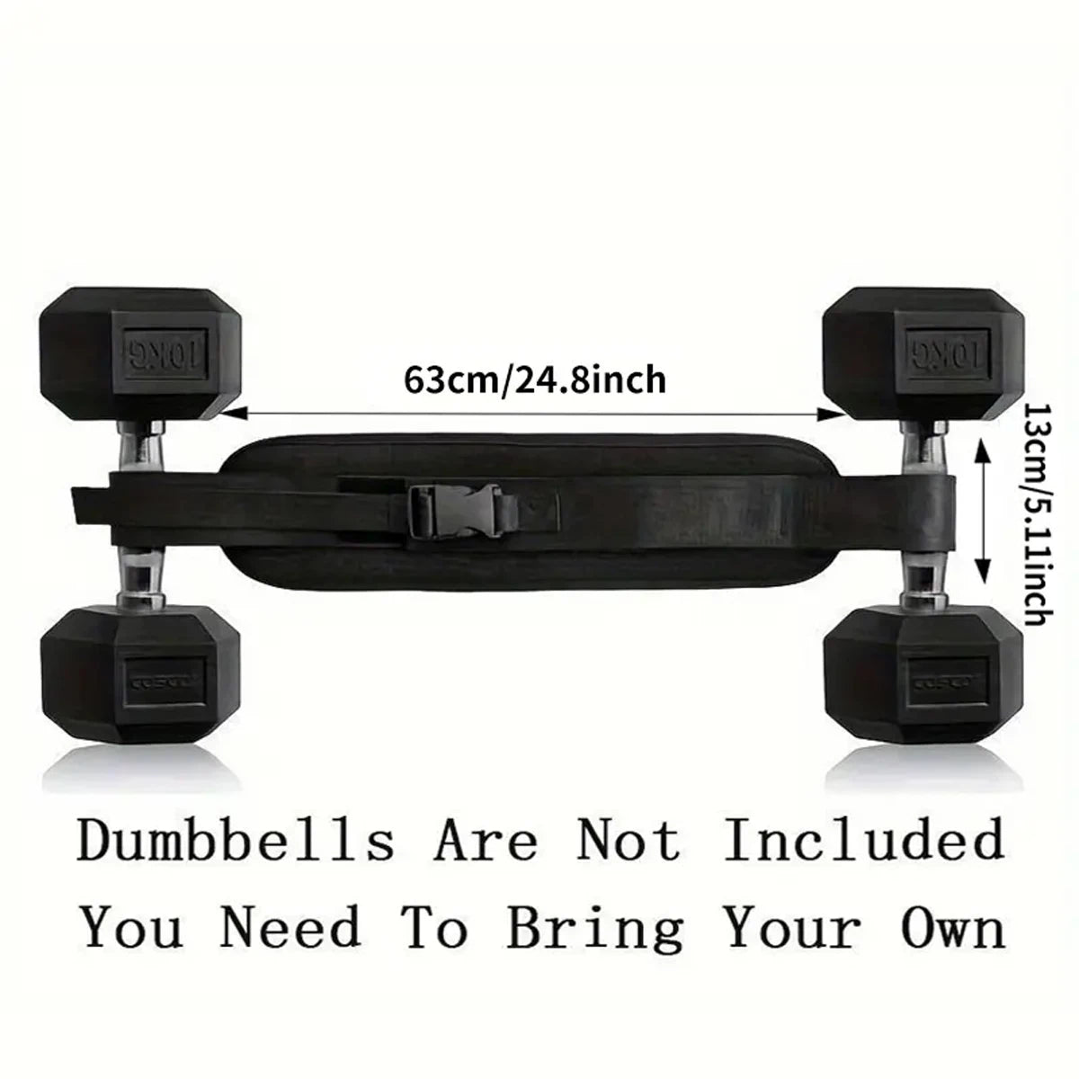 Adjustable Weighted Waist Belt, for Home Workouts, Dumbbell Training & Hip Shaping, Home Gym Fitness Equipment