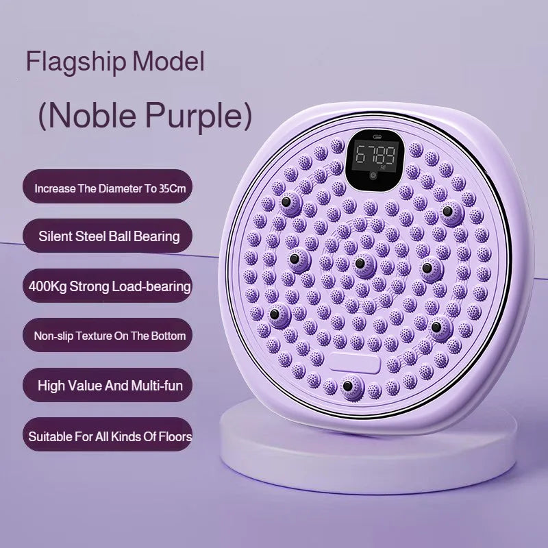 Multifunctional Exercise Waist Twisting Foot Massage Waist Torsion Disc Fitness Equipment slimming Digital Display Twisting Disc