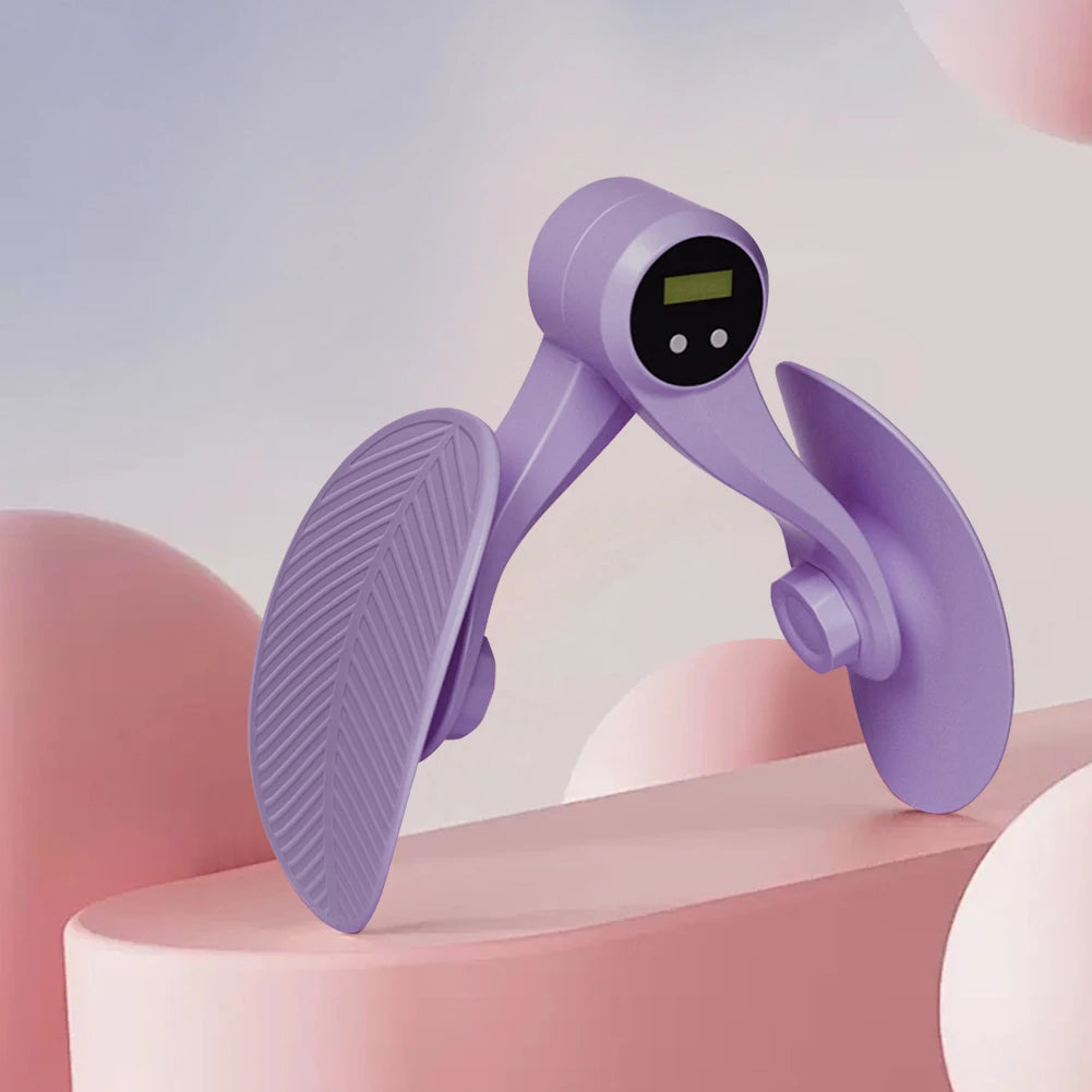 Pelvic Floor Muscle Trainer Hip Trainer Leg Trainers Kegel Strength Adjustable Leg Exerciser Clamp Inner Thigh Fitness Equipment