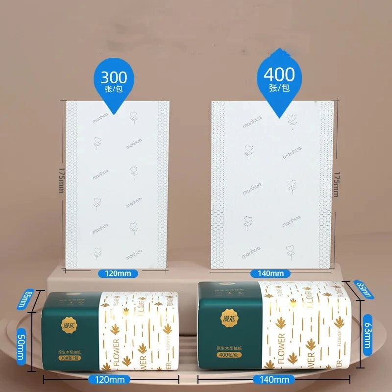 4-12 Packaging Tissue Affordable Household Outdoor Toilet Paper Household Napkins Tissue Toilet Paper