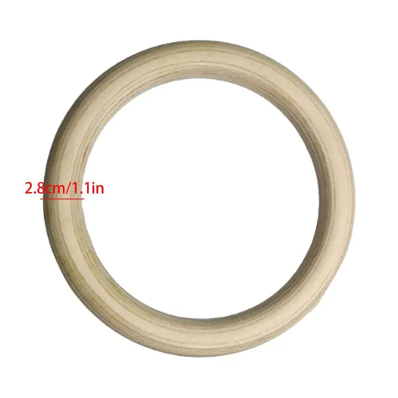 Gym Rings For Men Non-slip Fitness Rings Home Fitness Equipment Sturdy Exercise Rings Pull Up Ring For Pull-Ups Gymnastics