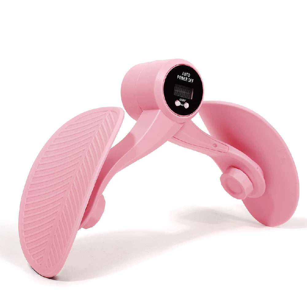 Portable Sit-On Fitness Device with Built-in Counter, Ideal for Pelvic Lifts, Thigh Sculpting and Balance Training