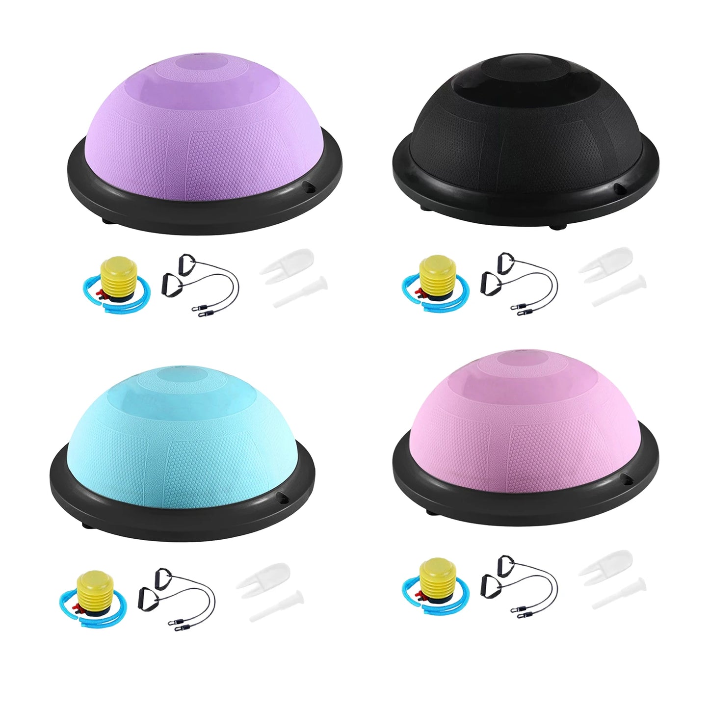 Balance Ball Semicircle Ball Yoga Fitness Ball Pilates Foot Hemisphere Support Pilates Yoga Exercise Equipment