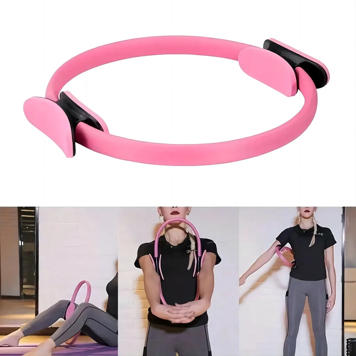 Yoga Circle, Pilates Elastic Resistance Circle Women, Girls Workout Postpartum, Training Circle Pilates