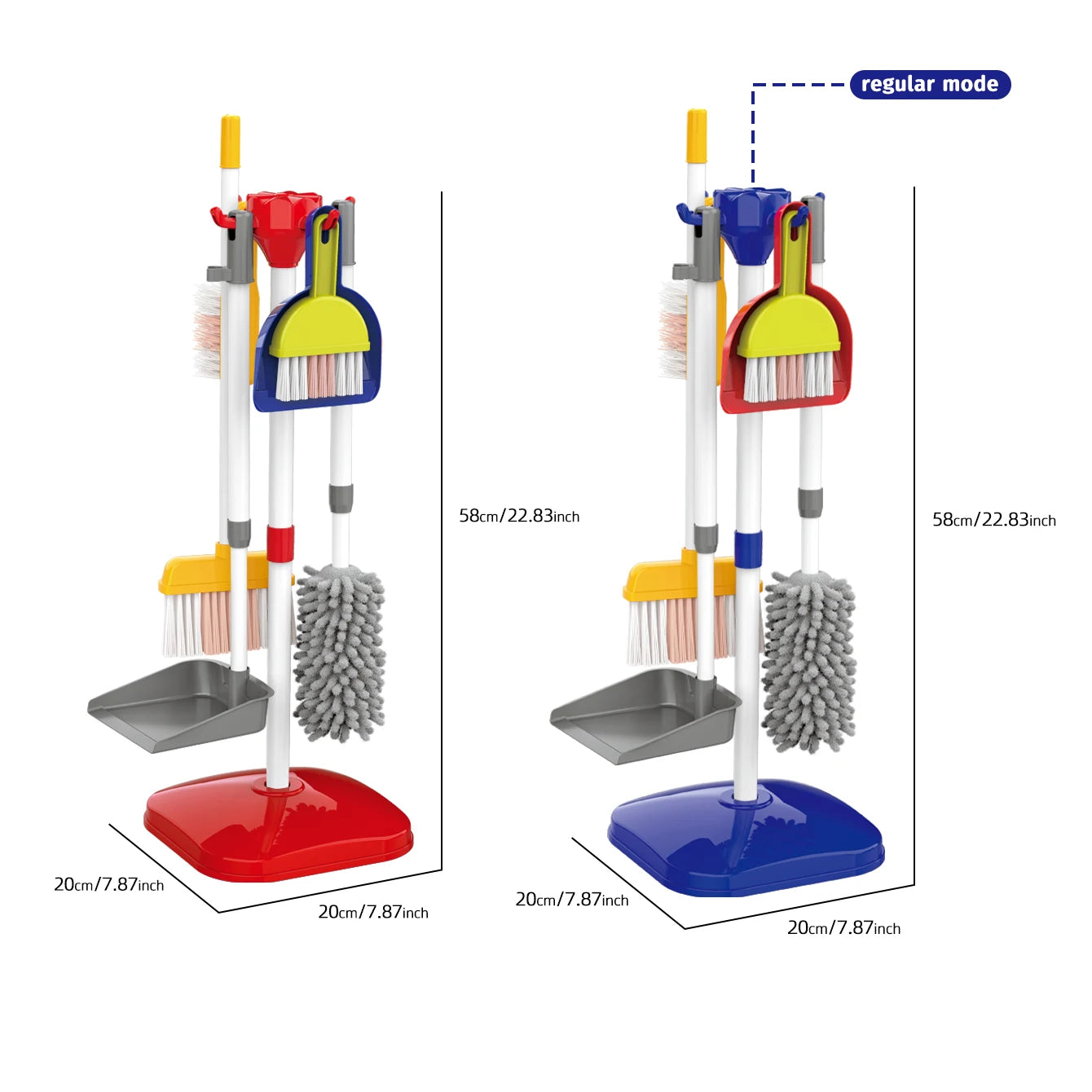 Children's simulation cleaning toys Cleaning vacuum cleaner dustpan tool set