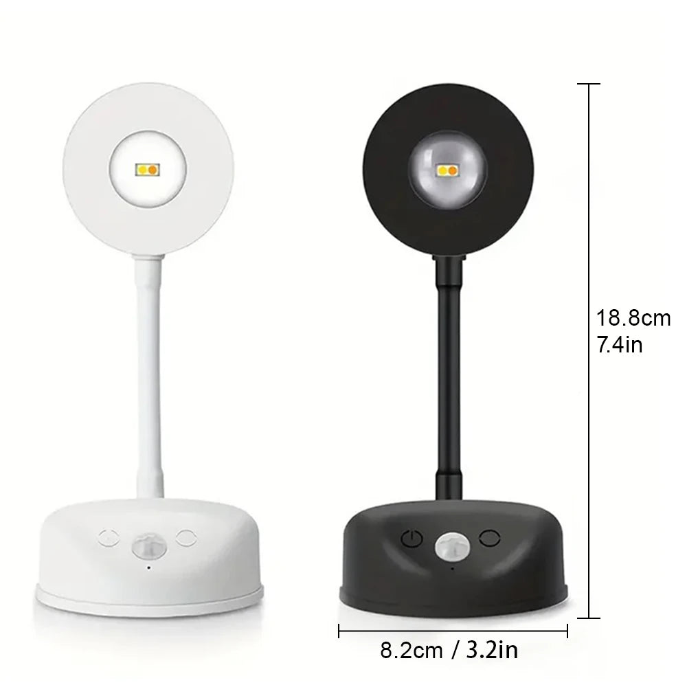 KFV Wireless Wall Light Rechargeable Poster Light Intelligent Human Sensing Dimmable Led RGB Spotlight Lighting Pictures Light