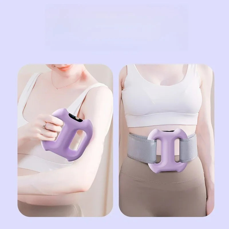 Multi-Function Electric Fascia Ring Full-Body Vibration Massager Fitness Shaping Fat-Burning Equipment Deep Tissue Massage