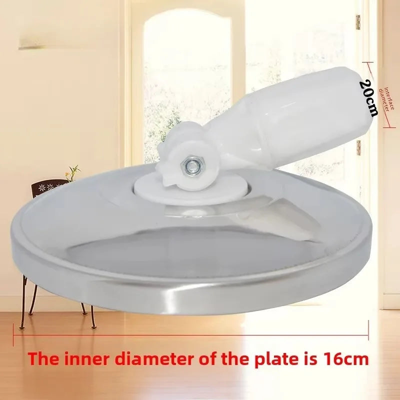 Replacement Automatic Mop Spin Cleaning Home Tools For Mop Revolving Stainless Steel Household Floor Mop