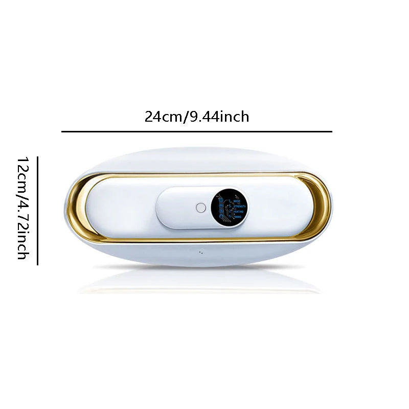 Functional massager, ergonomically designed, home exercise equipment, suitable for abdominal and leg areas, full-body massage.