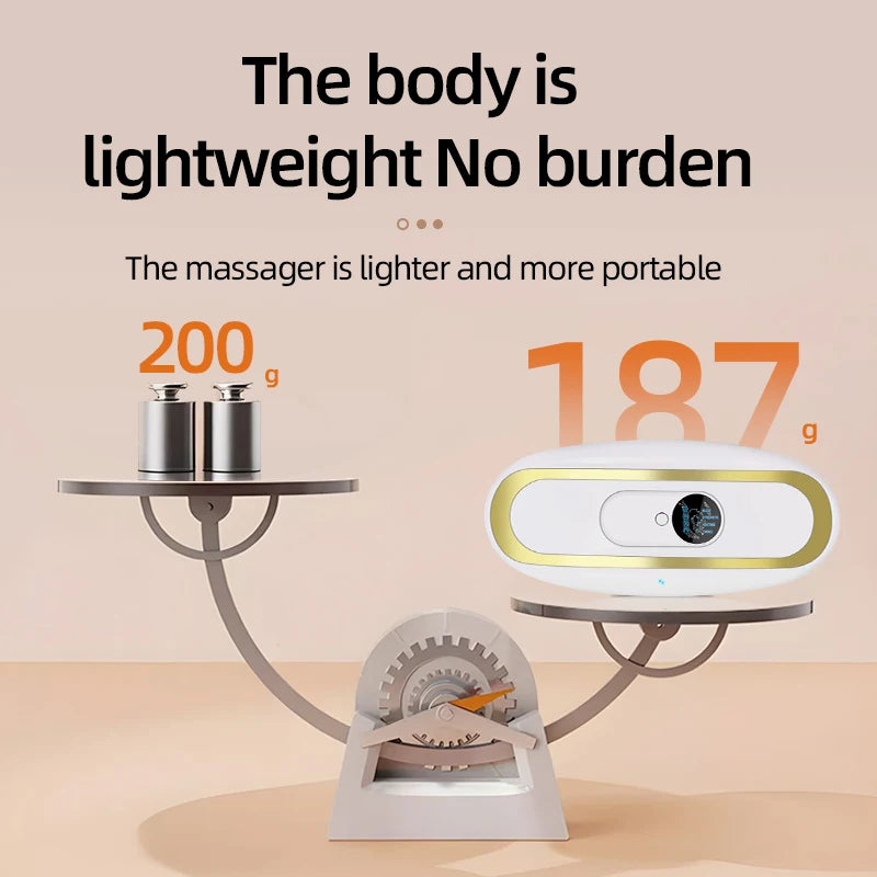 Functional massager, ergonomically designed, home exercise equipment, suitable for abdominal and leg areas, full-body massage.
