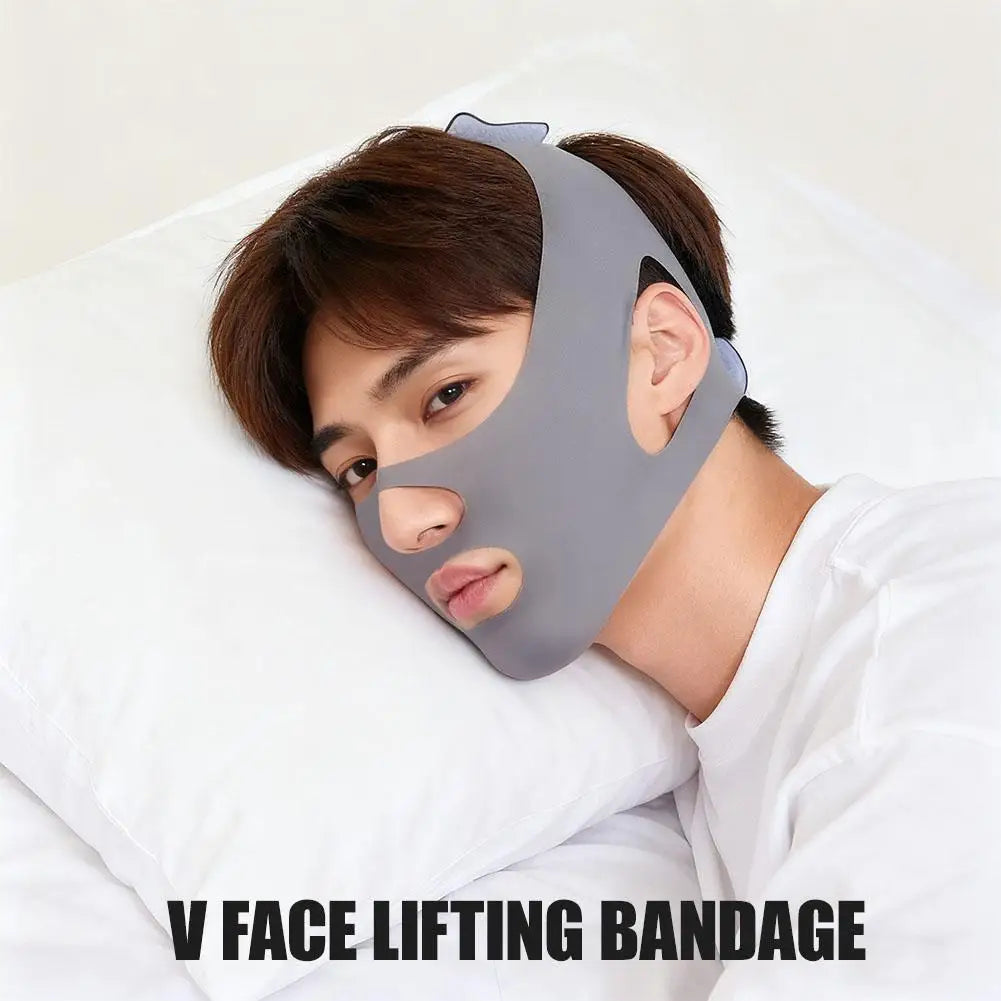Face Sculpting Sleep Mask Breathable Elastic Lifting