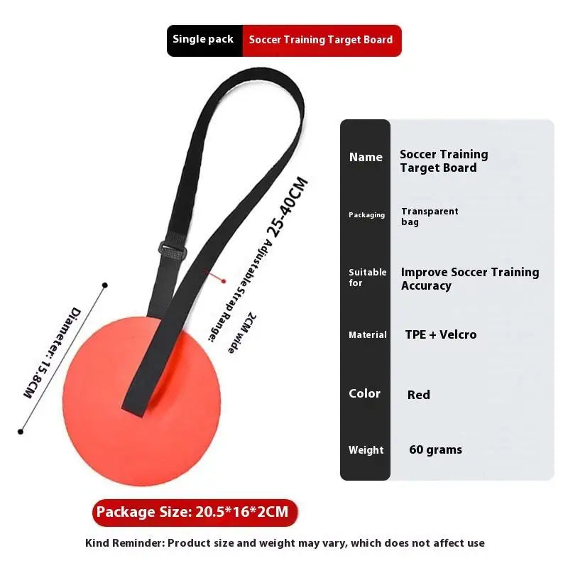 Portable Trainer with Adjustable Strap For Football Goals; Ideal for Teens and Young Athletes.