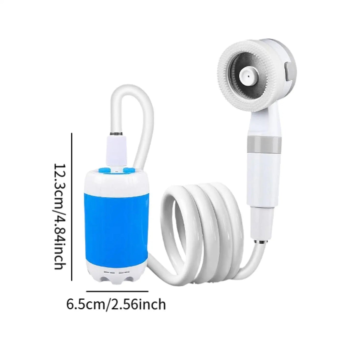 Portable Shower Electric Shower Versatile with Storage Bag Convenient Camping