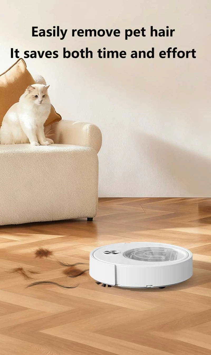 2026 New Intelligent Sweeping Robot Fully Automatic Sweeping Machine 3 In 1 Vacuum