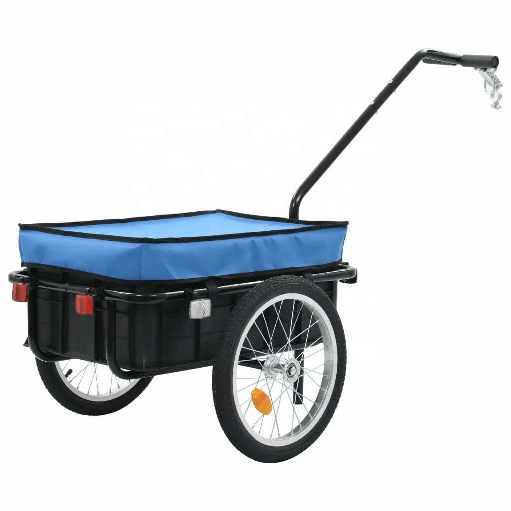Heavy Duty 50kg Bike Bicycle Cargo Trailer Durable Transport Carrier Tow Cart Wagon For Industrial & Home Use New & Used