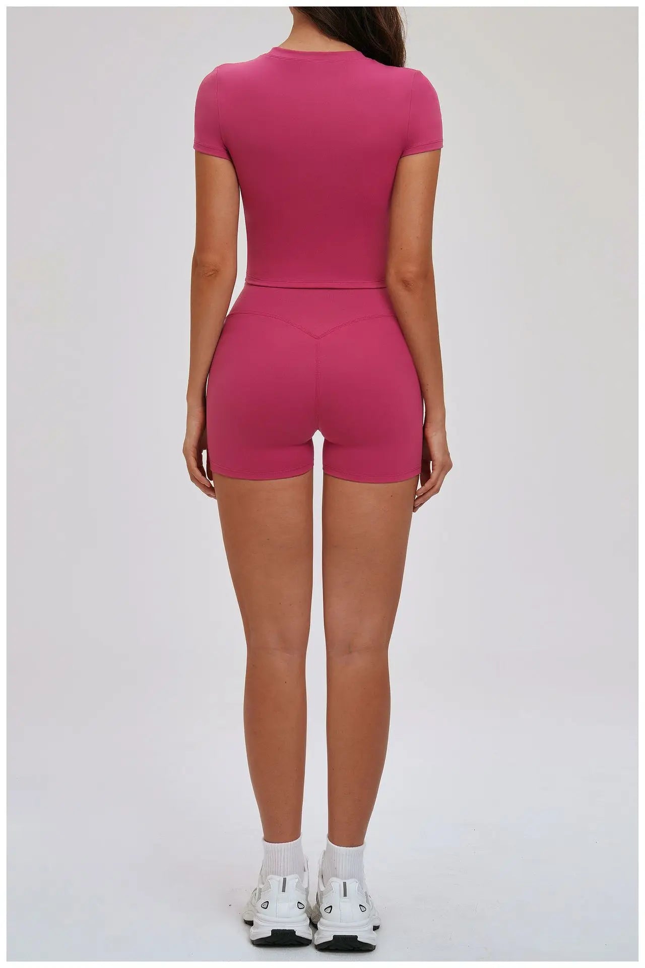 Yoga Set for Women 2026 Beauty Back Tight-Fitting Versatile Yoga Outfit Outdoor Running Sports Set