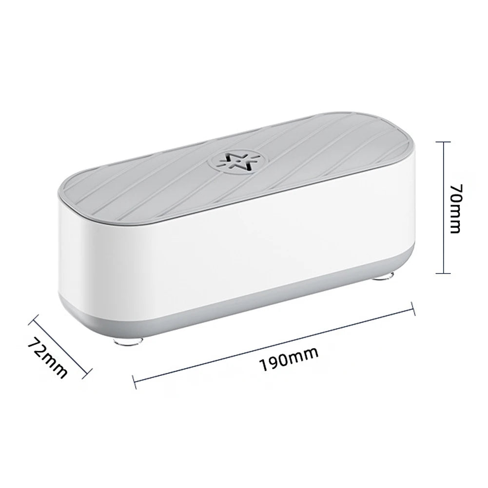 Ultrasonic Cleaning Machine USB Rechargeable High Frequency Vibration Wash Cleaner Jewelry Glasses Cleaner