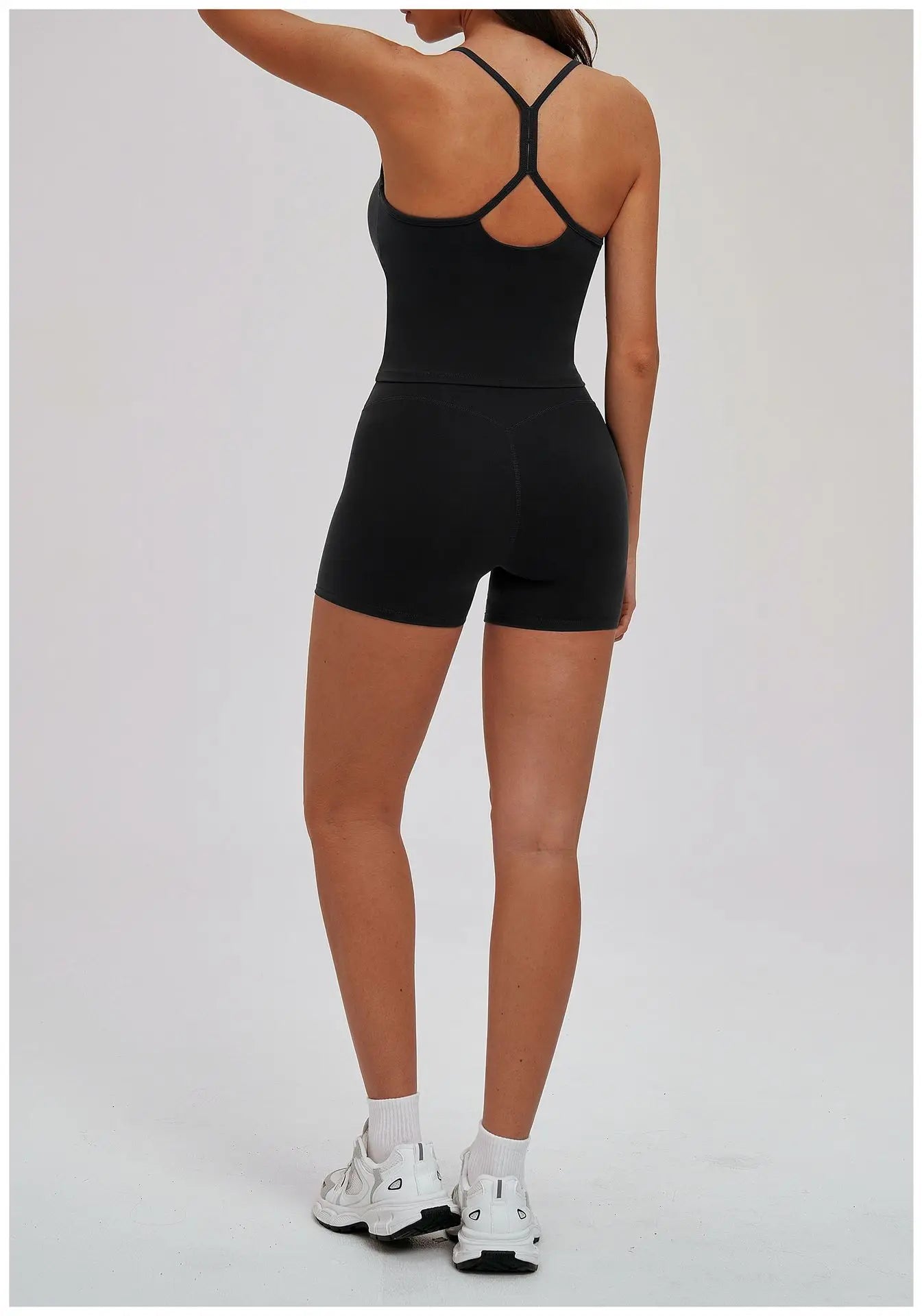 Yoga Set for Women 2026 Beauty Back Tight-Fitting Versatile Yoga Outfit Outdoor Running Sports Set
