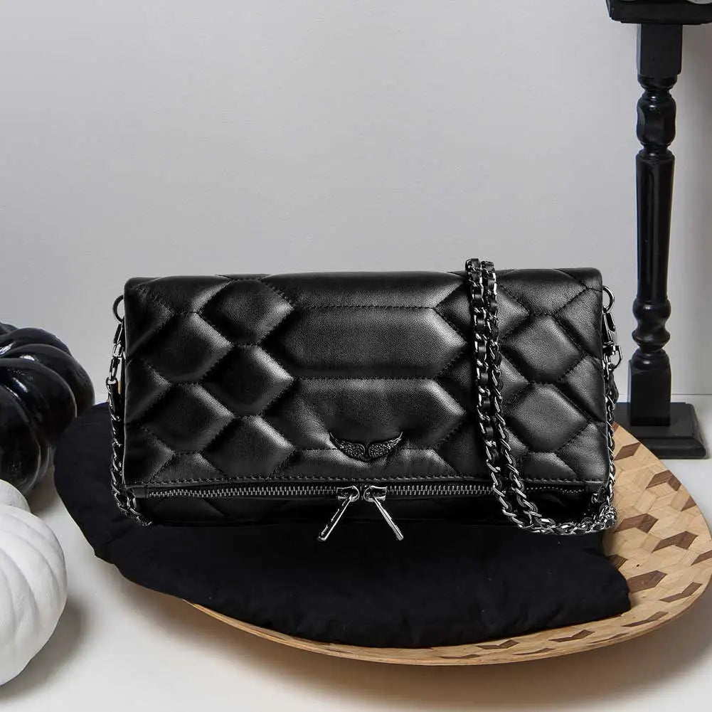 Fashionable Chain-Shoulder Square Bag Crossbody Shoulder Bag Women Fashion Underarm Bag Minimalist Chain Designer Bag Handbags