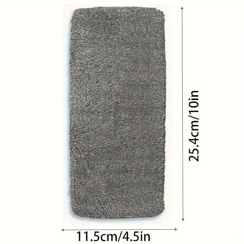 2pcs,Reusable Mop Replacement Pad,Flat Floor Mop Cloth,Washable and Durable Replacement Mop Cloth,High Dirt and Water Absorption