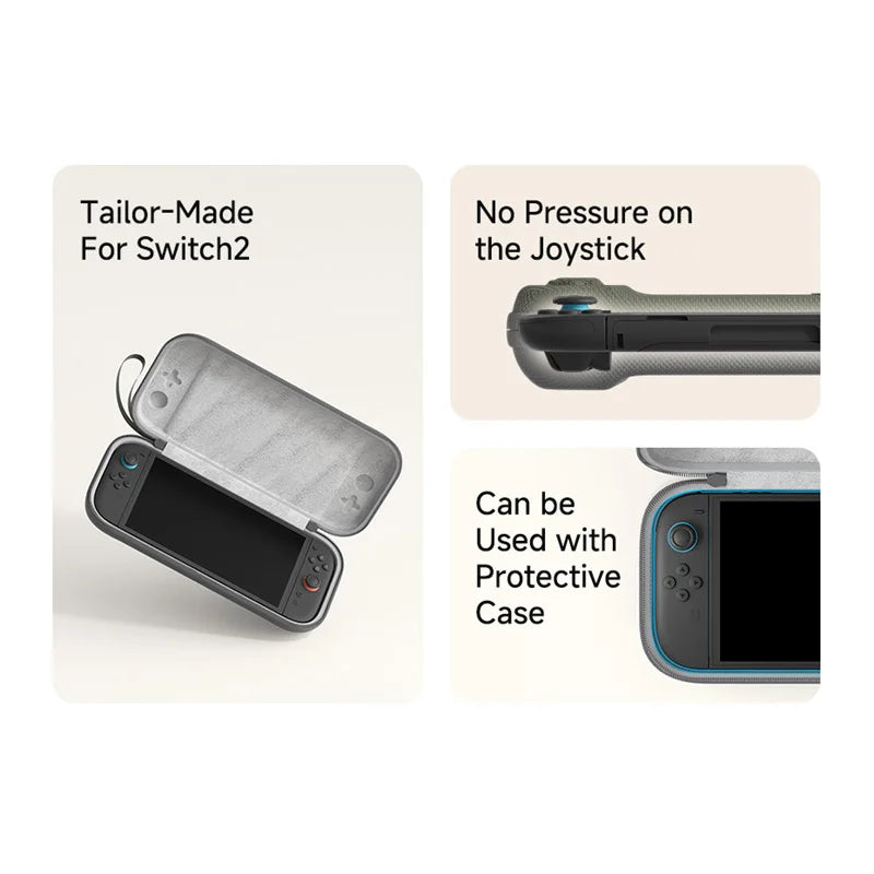 Portable Game Console Protective Case  Carrying Case Traveling Bag Hard Shell Accessories Protective Cover For Switch 2 New