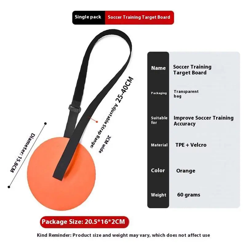 Portable Trainer with Adjustable Strap For Football Goals; Ideal for Teens and Young Athletes.
