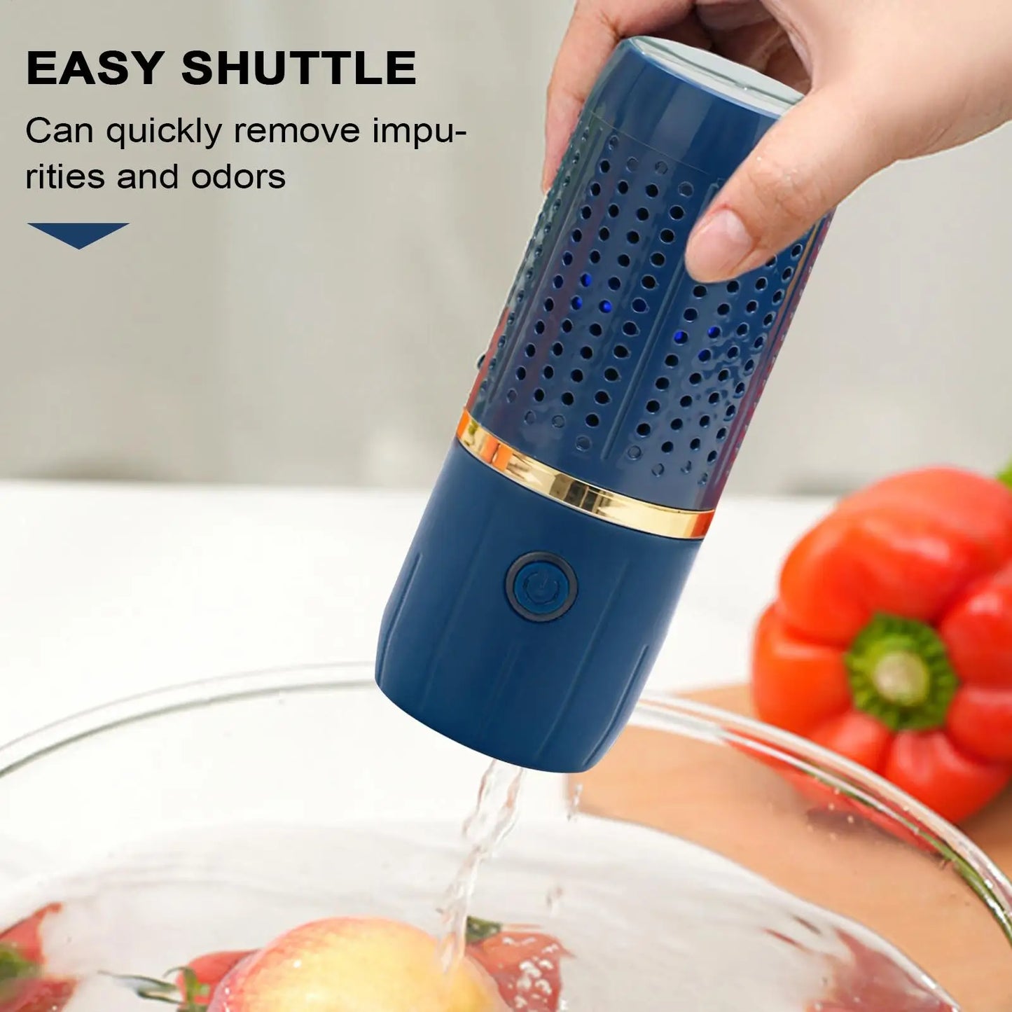 Long-Lasting Fruit Washing Machine USB Fruit And Vegetable Cleaner Cordless Food Purifier With Powerful Cleaning Function
