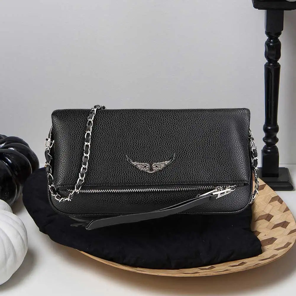 Fashionable Chain-Shoulder Square Bag Crossbody Shoulder Bag Women Fashion Underarm Bag Minimalist Chain Designer Bag Handbags