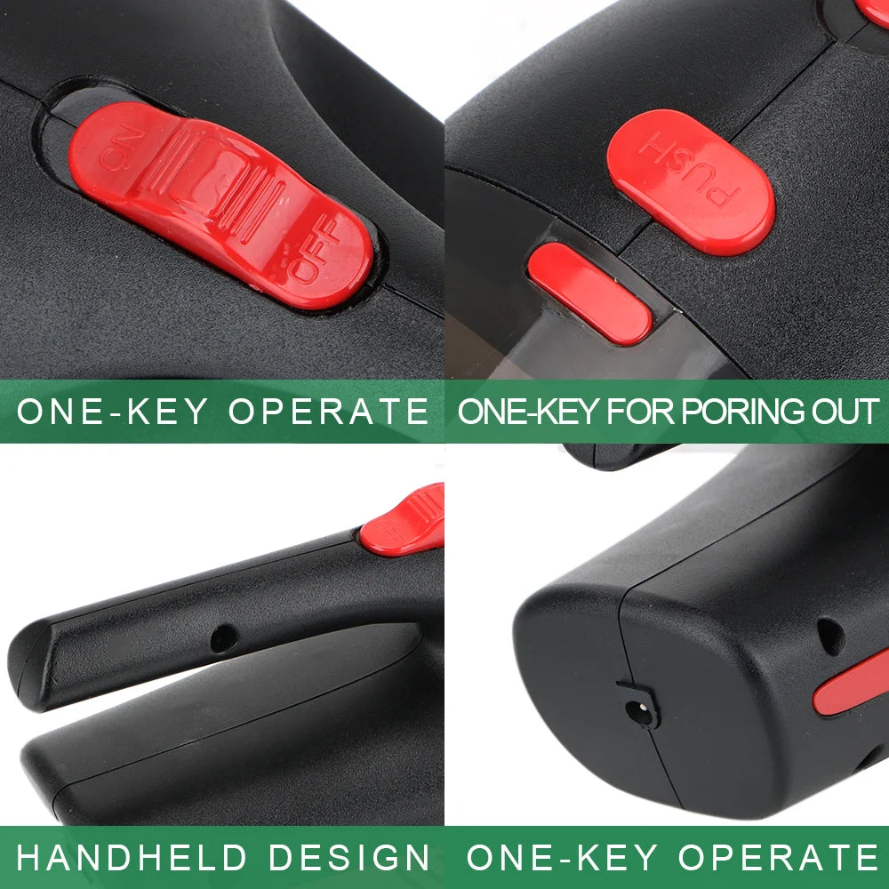Cordless/Car Plug Cleaner Handheld Car Vacuum Car Cleaning Tool 120W 12V 5000PA